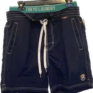 Tokyo Laundry New Men's Nylon Mesh Swimming Brief